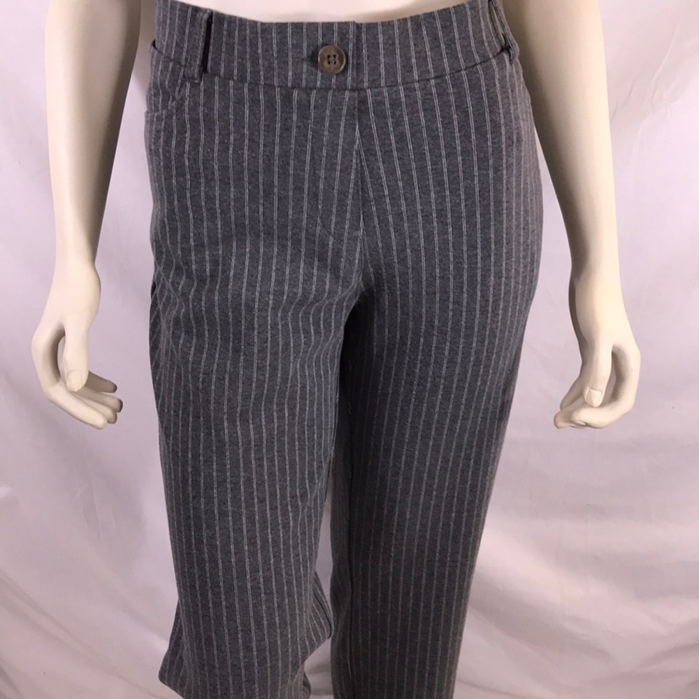 Betabrand knit pinstripe pants, size XL, EUC